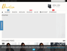 Tablet Screenshot of diavolesa.com